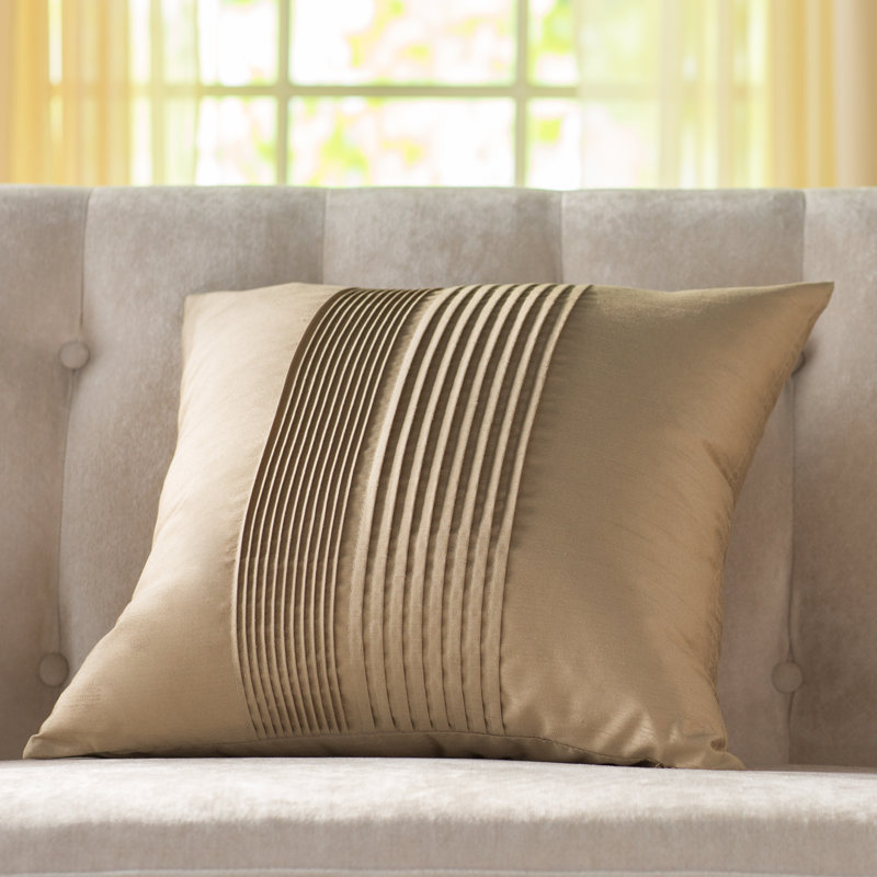 Willa Arlo Interiors Kadyn Pleated Throw Pillow Cover & Reviews Wayfair